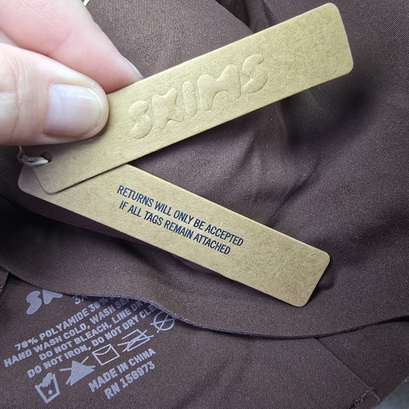 NEW Skims Naked Scoop Bra BR-SCN-1887 Cocoa Brown Women's Size 3X NWT - Picture 6 of 7